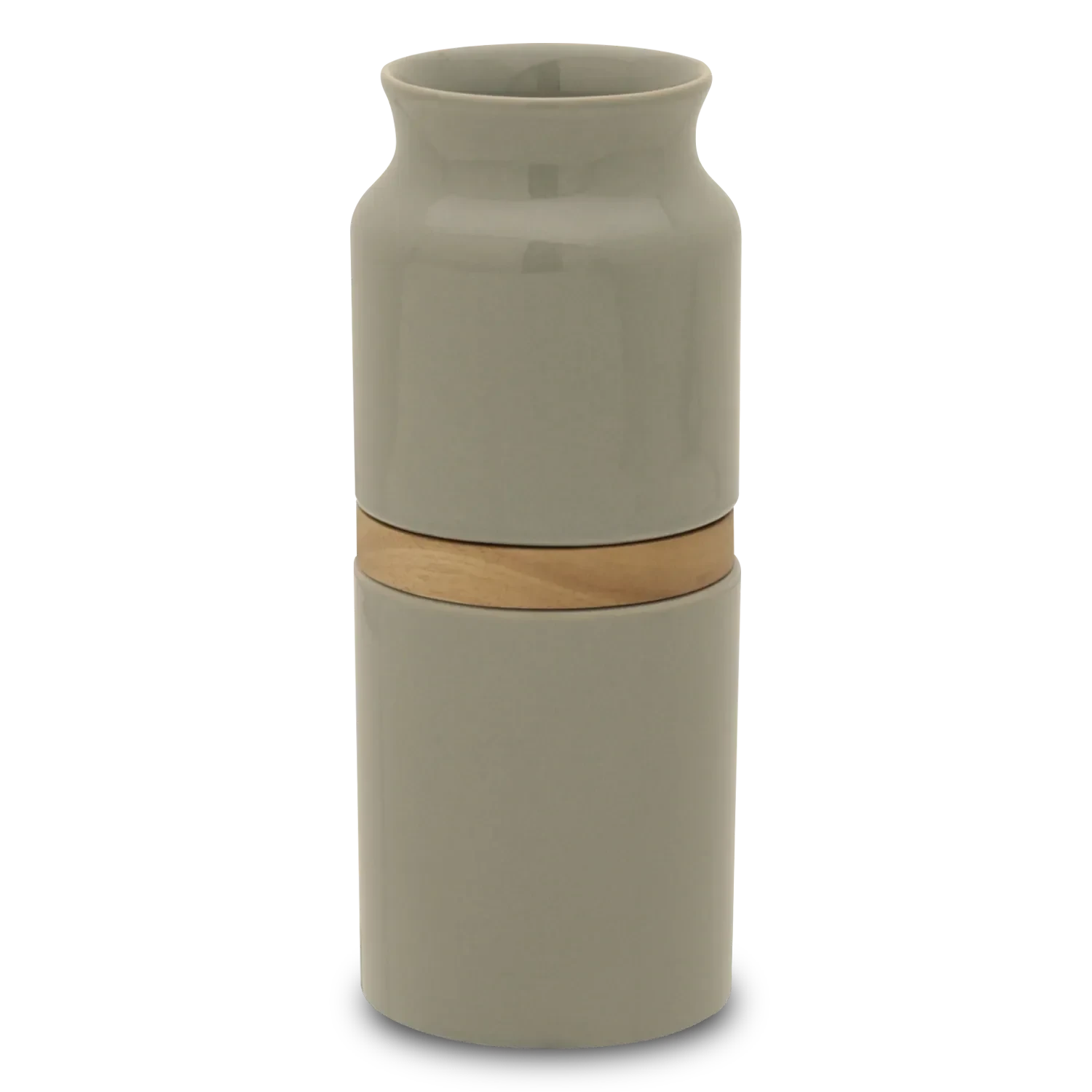 Elegant ceramic memorial urn